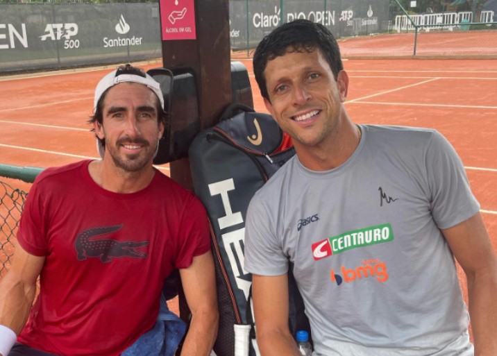 Na estreia no Rio Open, brasileiro Marcelo Melo e uruguaio Cuevas enfrentam Gonzalez e Molteni