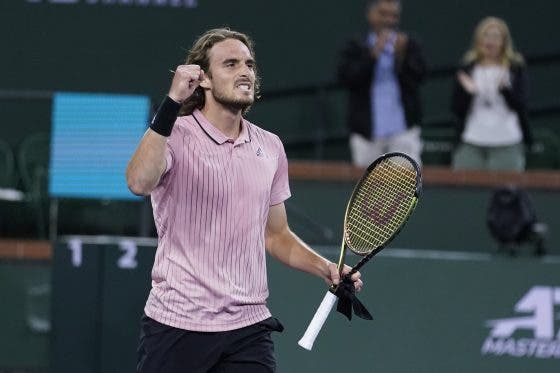 Tsitsipas arrasa Fognini (que vai sair do top 60!) e Rune não pára de ganhar