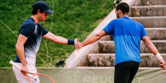 Nuno Borges e Francisco Cabral salvam match points rumo às ‘meias’ do Oeiras Open 2