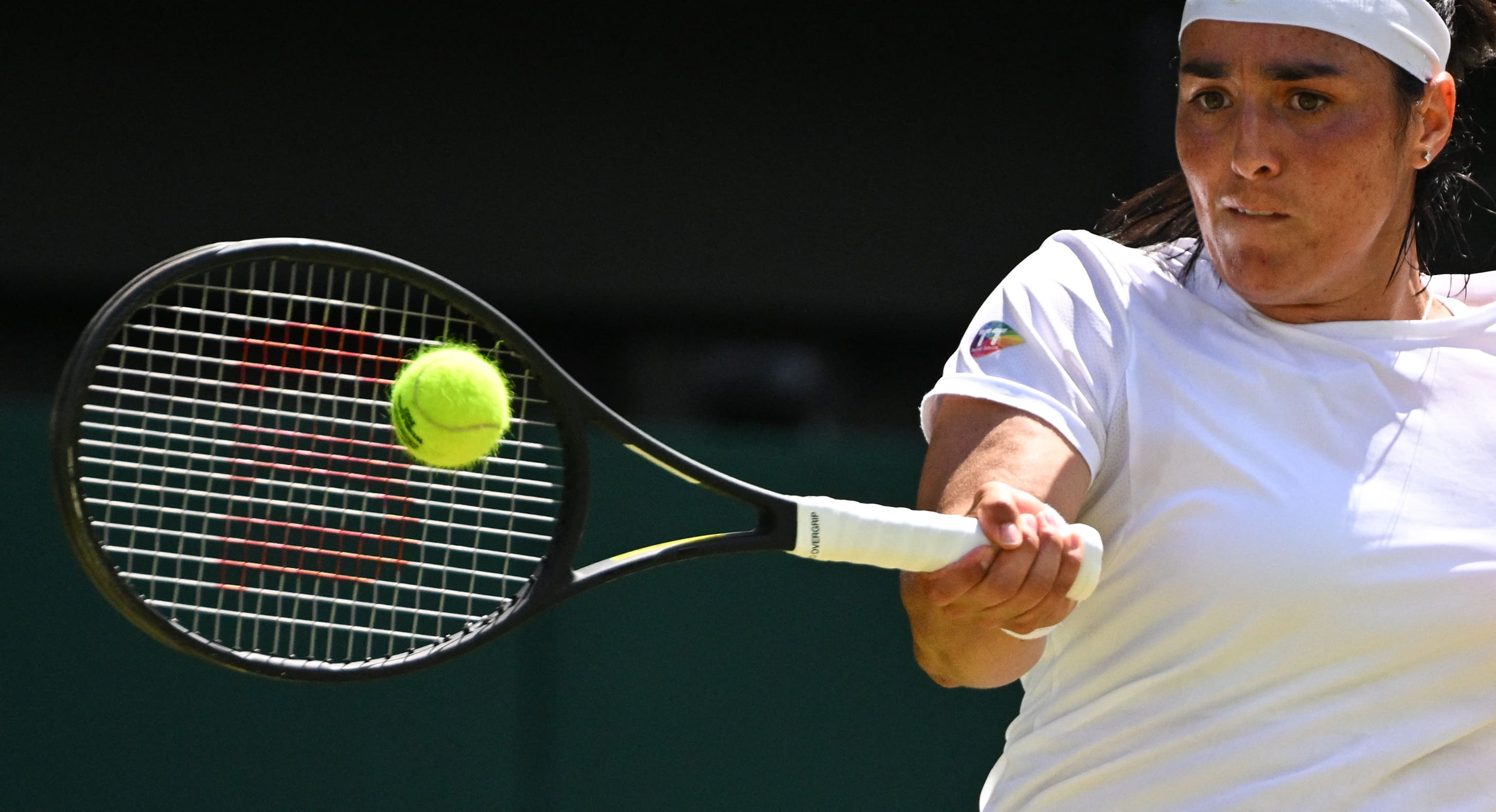 Finalista de Wimbledon, a tunisiana Ons Jabeur perdeu três posições no ranking mundial, já que que a competição londrina não valeu pontos.