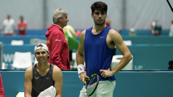 Alcaraz já treinou em Málaga, reencontrou Nadal e testou pares com… Granollers