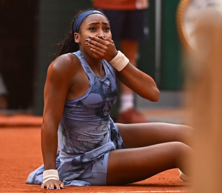 Coco Gauff - Roland Garros 2025 (foto X @rolandgarros)