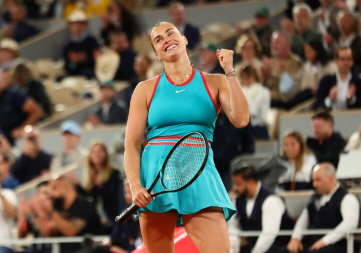Aryna Sabalenka - Roland Garros 2025 (foto X @rolandgarros)