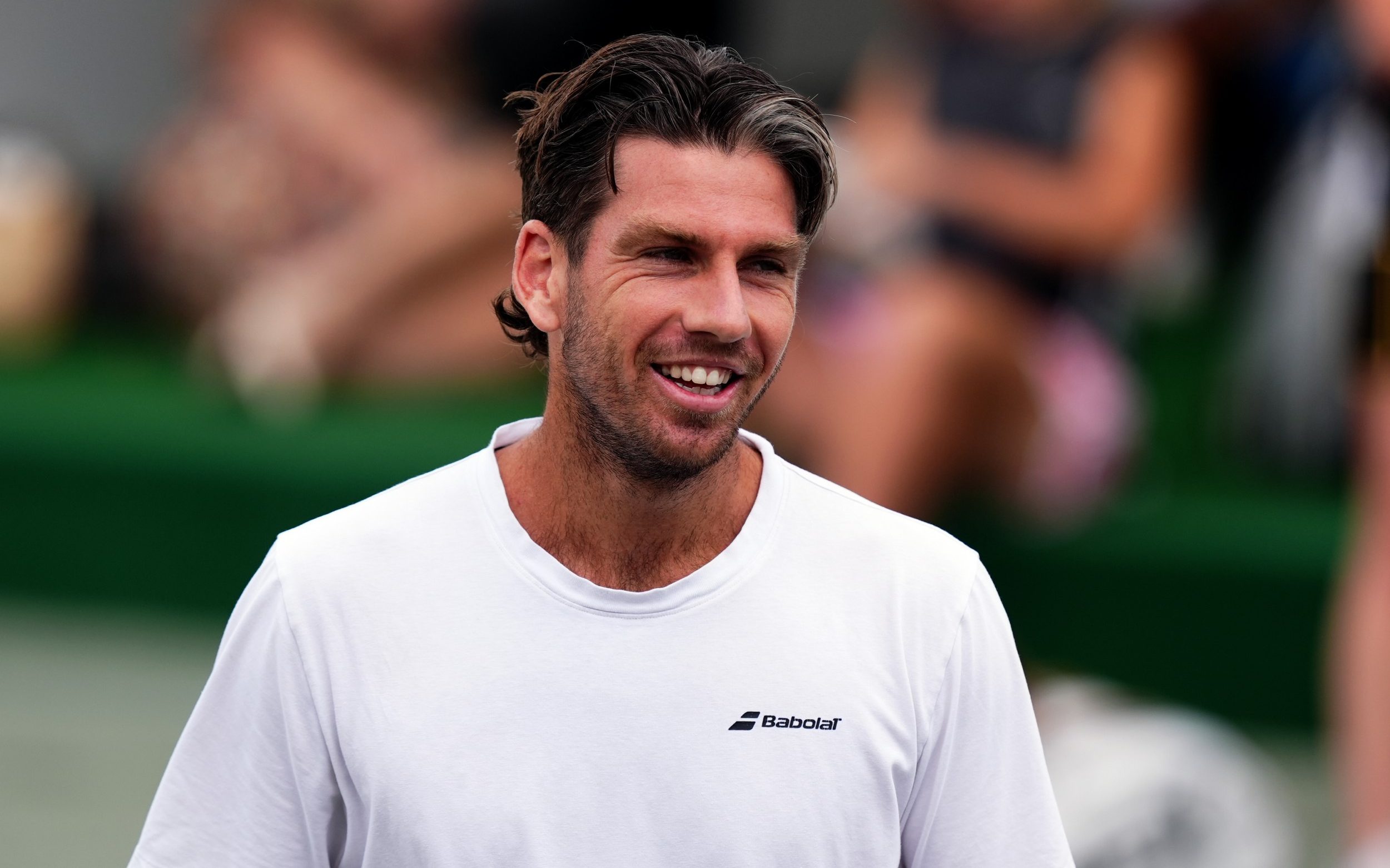 Cameron Norrie on day four of the 2025 Wimbledon Championships