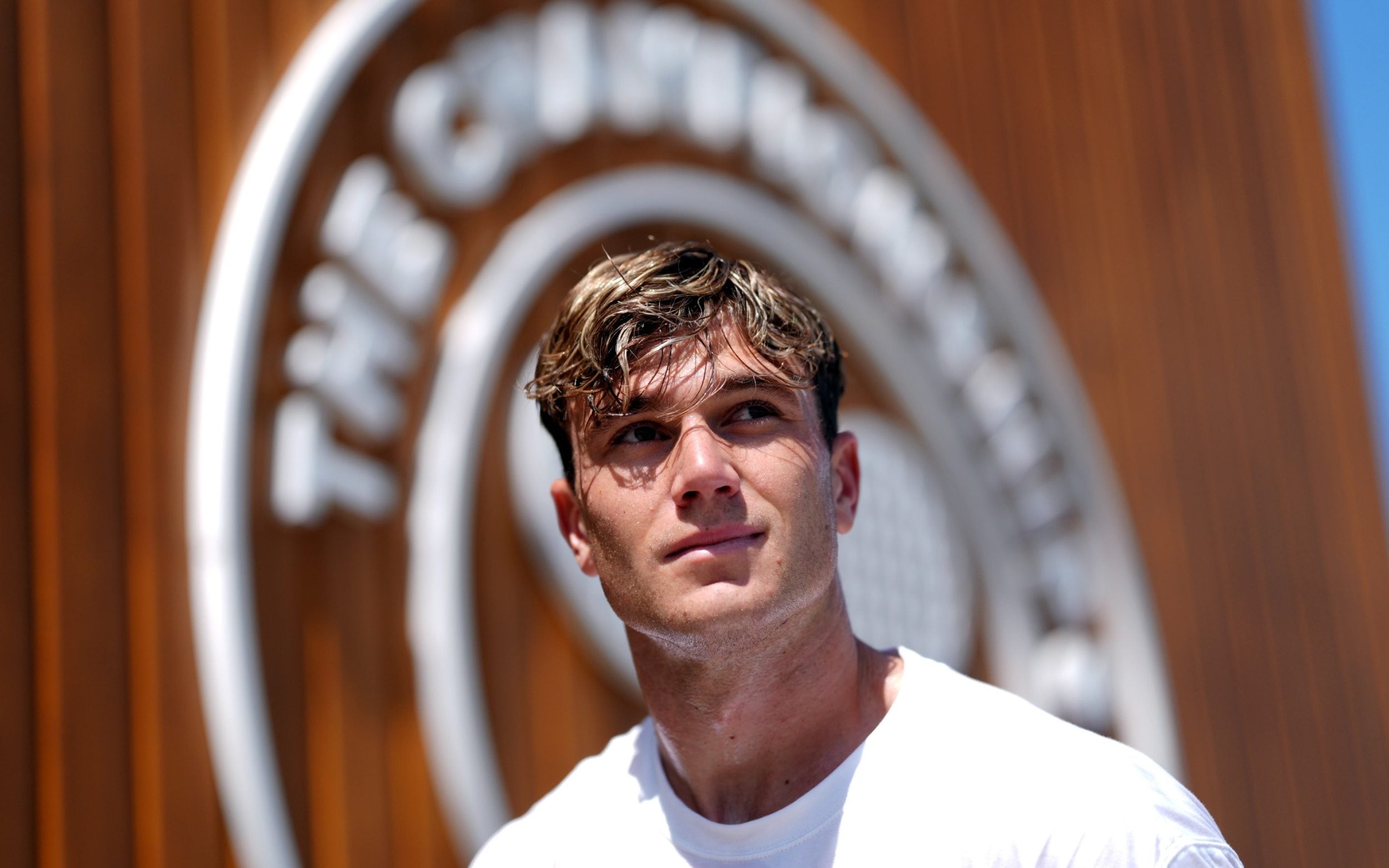 Jack Draper on day four of the 2025 Wimbledon Championships