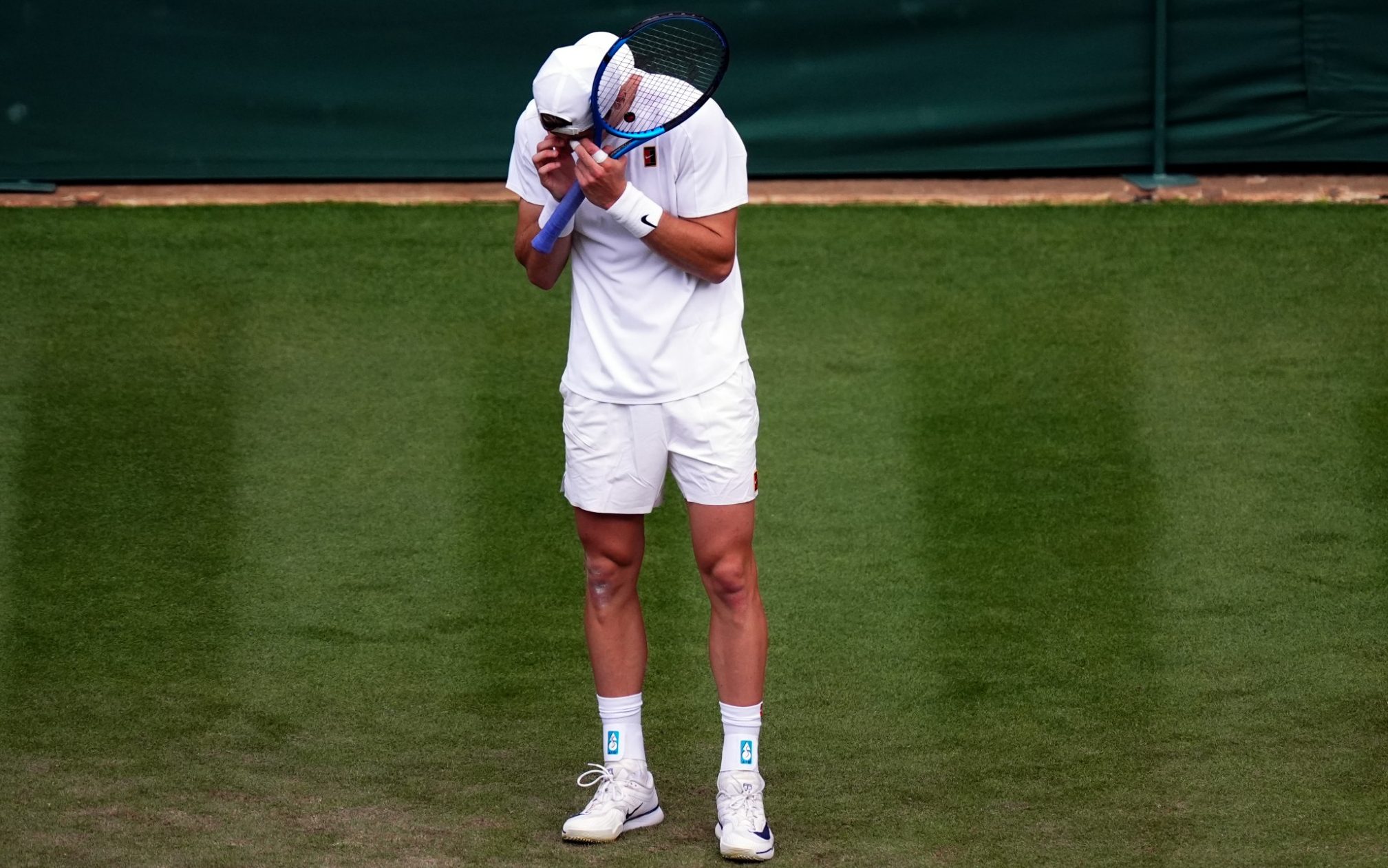 Jack Draper after losing to Marin Cilic at Wimbledon