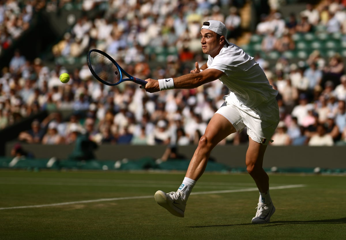 Jack Draper was tested by former runner-up Marin Cilic and ultimately failed (Getty Images)
