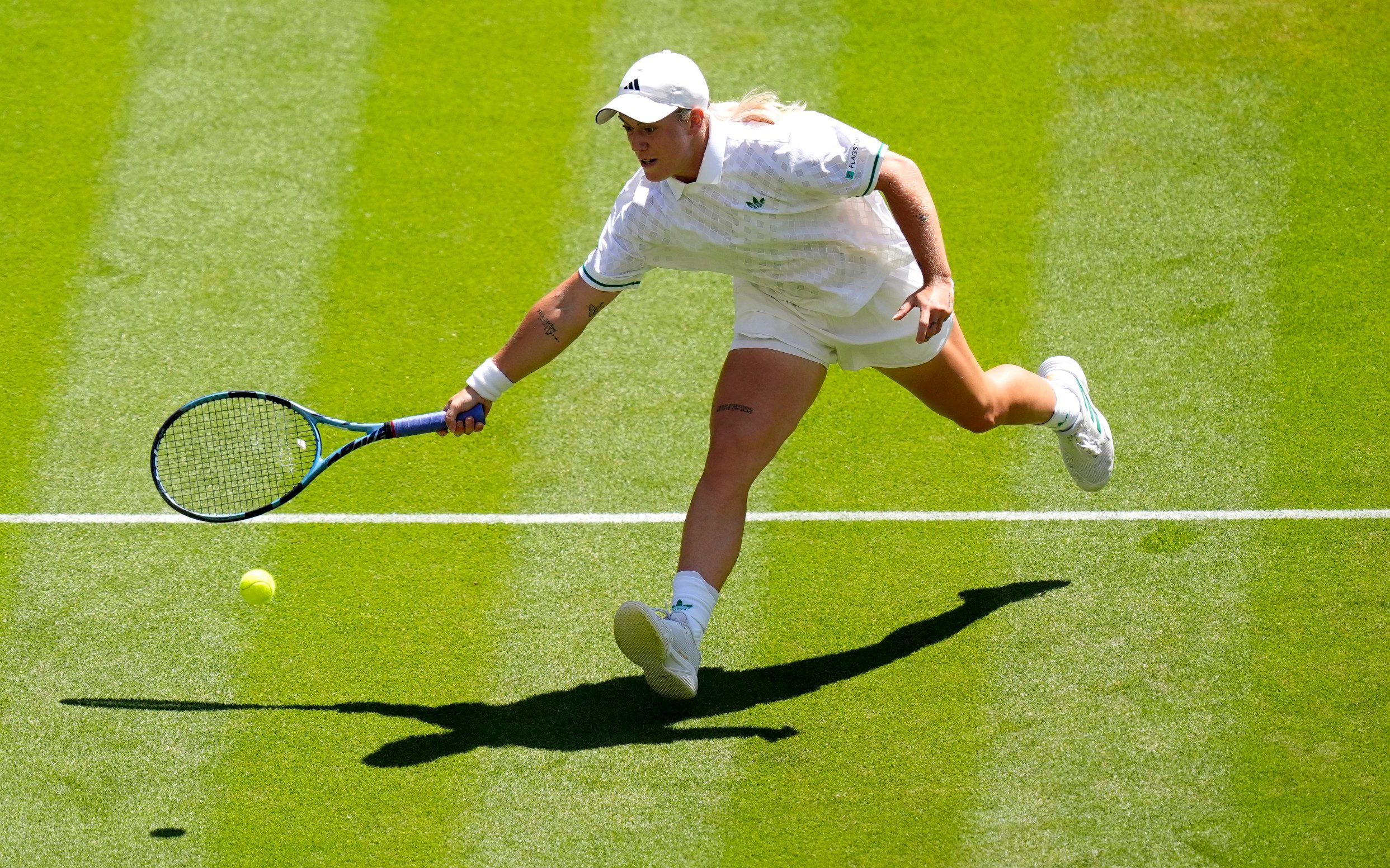 Sonay Kartal during her match against Diane Parry