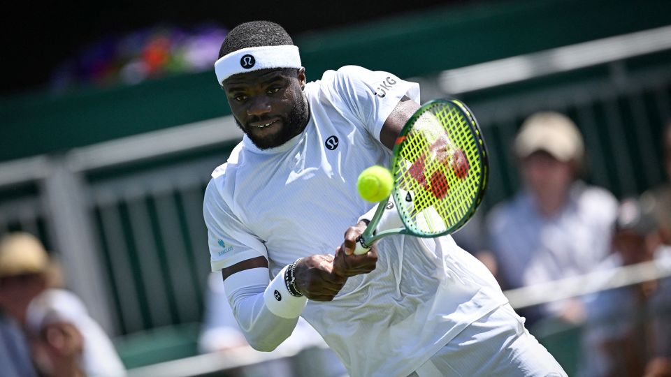 Frances Tiafoe says there is enough talent within this generation of US men's players to win a grand slam. - Kirill Kudryavtsev/AFP/Getty Images