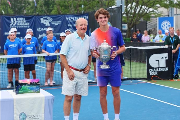 O primeiro torneio profissional de simples conquistado por João Fonseca em competições organizadas pela ATP