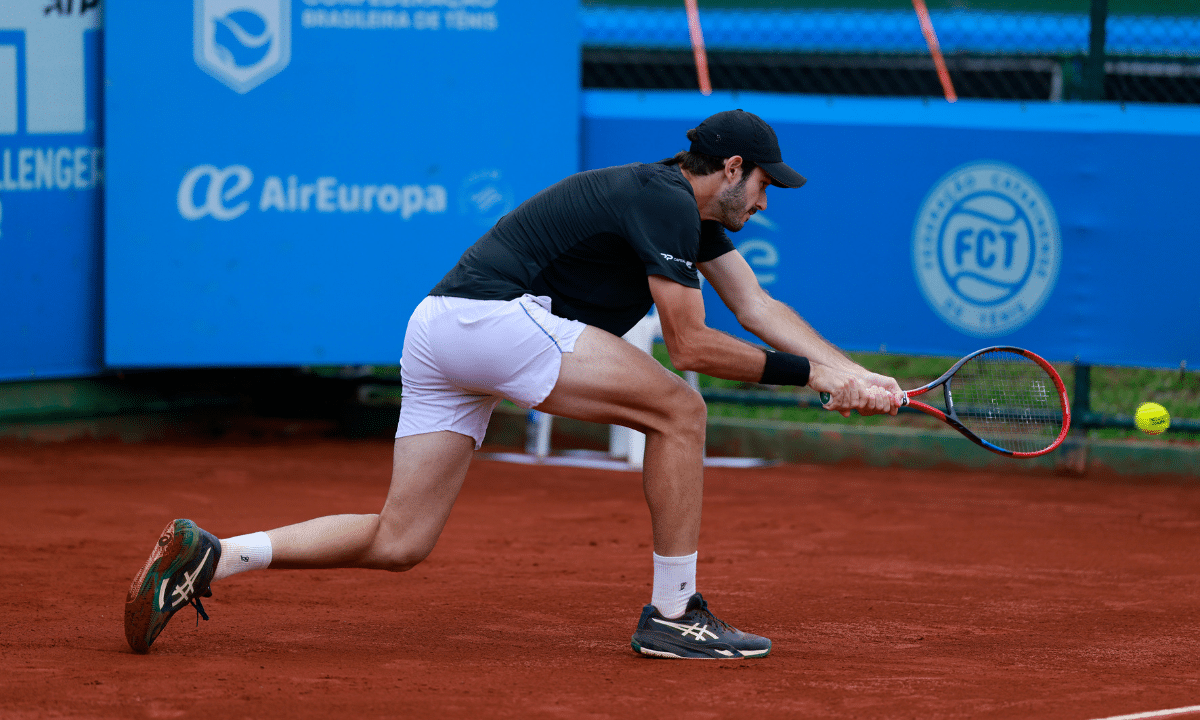 Gustavo Heide na final do ATP Challenger Florianópolis