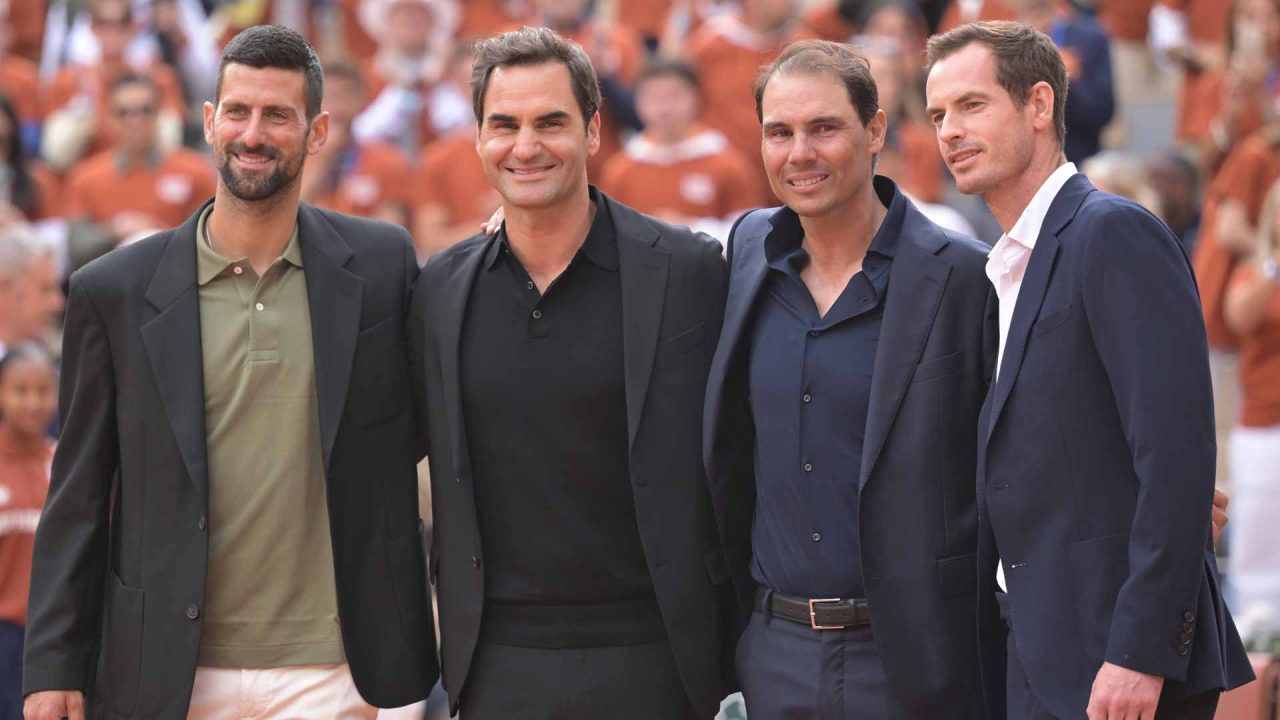 Big Four do tênis mundial: Djokovic, Federer, Nadal e Murray