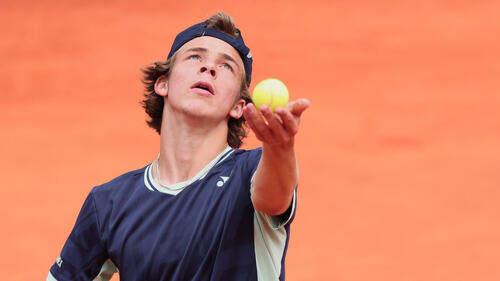 Niels McDonald konnte endlich wieder ein Spiel im Hauptfeld gewinnen