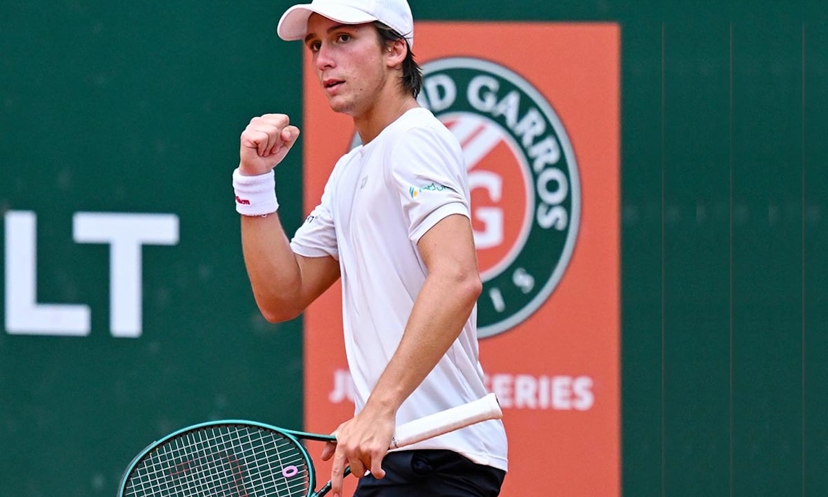 Leonardo Storck tênis roland garros junior series