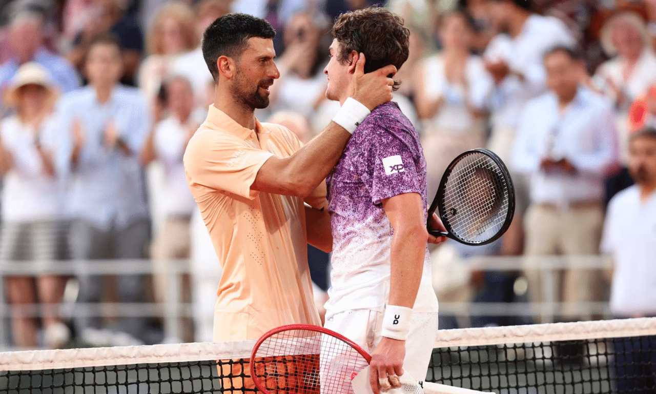 João Fonseca, Roland Garros, Novak Djokovic