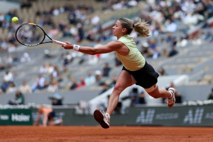 Maja Chwalinska - Roland Garros 2026 (@X WTA)