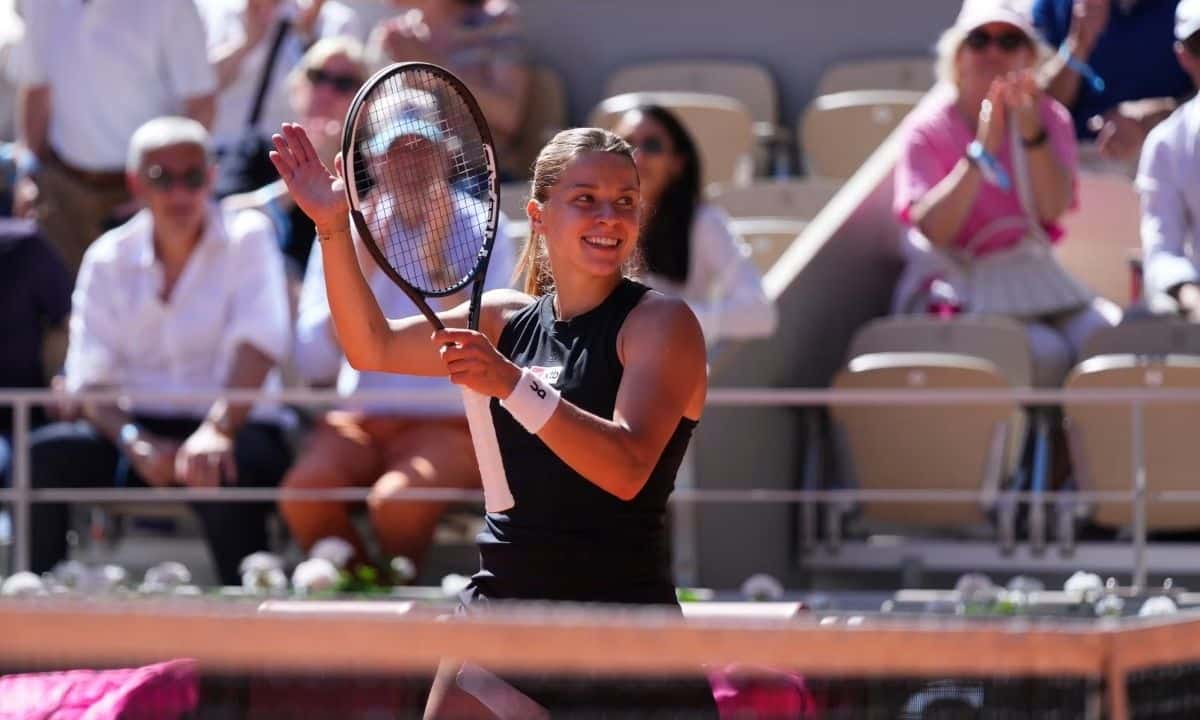 Maja Chwalinska, Roland Garros, Diana Shnaider