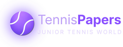 Tennis Papers white logo