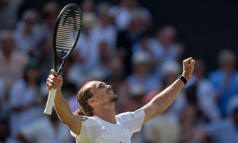 Alexander Zverev x Jiri Lehecka em Wimbledon