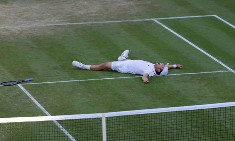 Arthur Fery x Grigor Dimitrov em Wimbledon