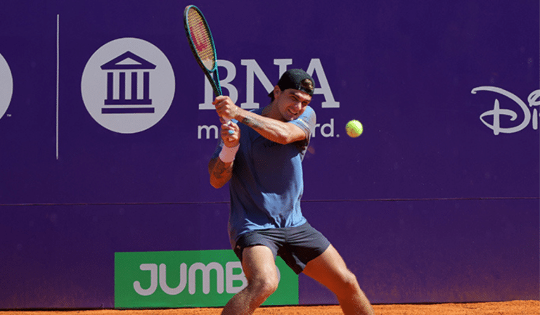 Thiago Wild perdeu na rodada decisiva do qualificatório do ATP 250 de Buenos Aires (Foto: IEB+ Argentina Open)