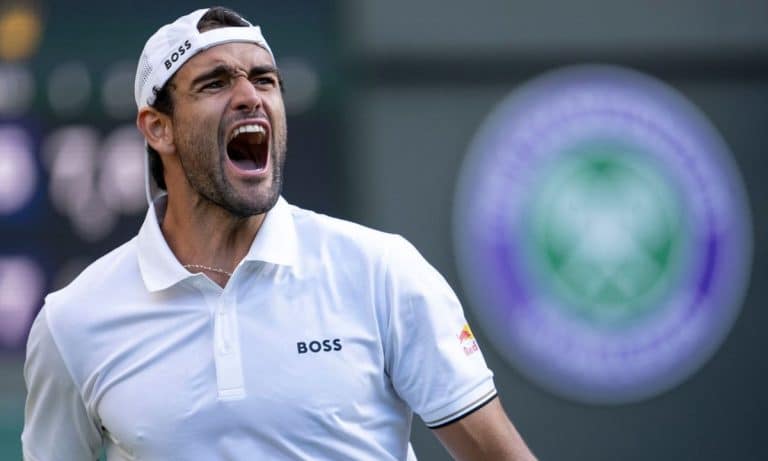 Matteo Berrettini x Arthur Fils em Wimbledon 2026
