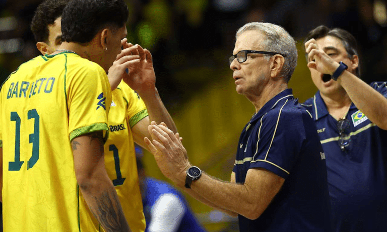 Bernardinho Brasil Vôlei Masculino Seleção Brasileira VNL Liga das Nações