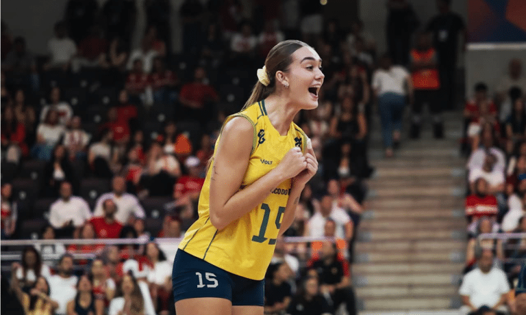 Helena entra e decide em vitória apertada contra a Bélgica na VNL