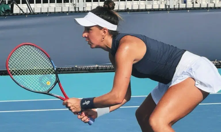 Ingrid Gamarra Martins final de duplas no WTA de Contrexeville tênis atenas
