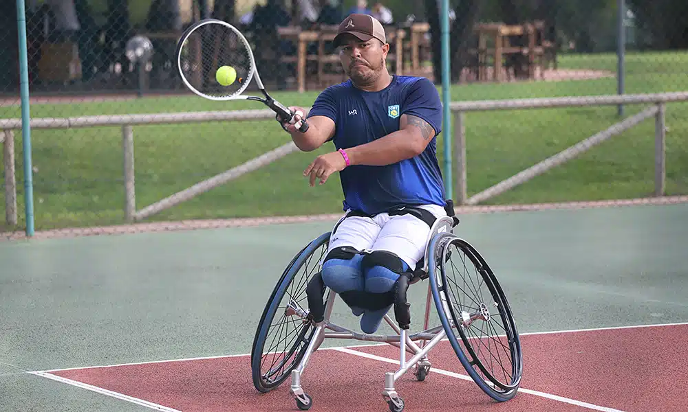 Leandro Pena tênis em cadeira de rodas WC 175 da Alemanha tênis em cadeira de rodas