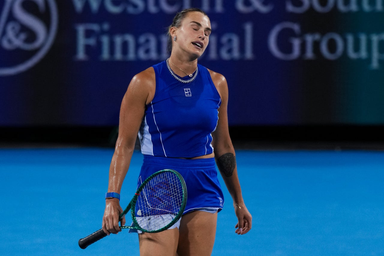 Aryna Sabalenka was involved in player protests at the French Open and Wimbledon (Reuters)
