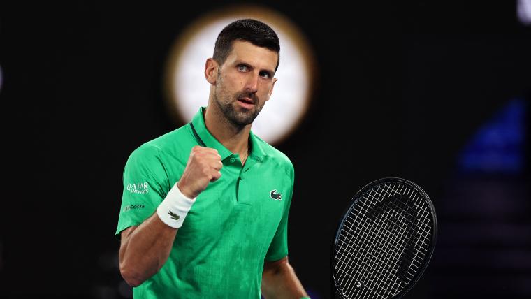 Novak Djokovic Australian Open 01302026