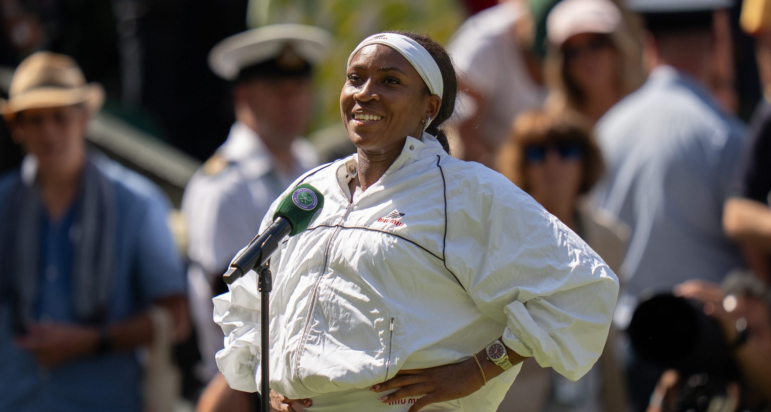 Coco Gauff of the United States