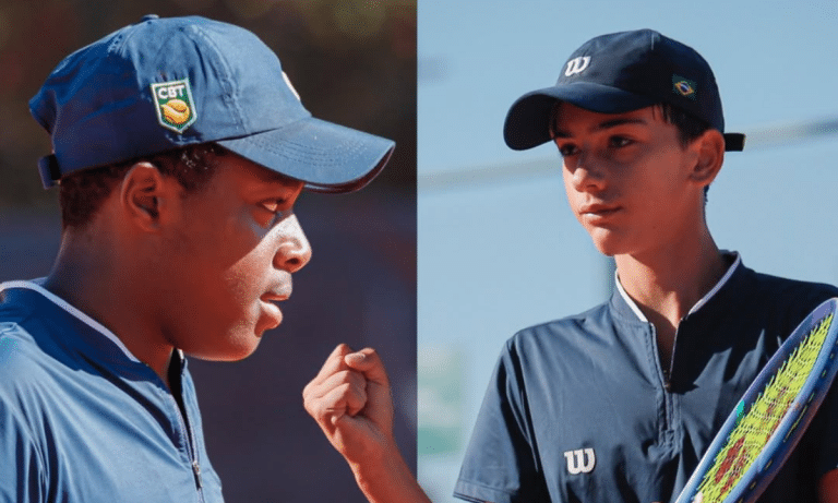 Dante Monte e Vitor Moraes no Mundial Sub-14, brasil