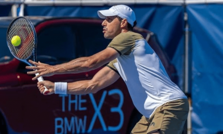 Fernando Romboli durante o Challenger de Nottingham ATP 250 de Winston Salem ATP de Winston Salem Rafael Matos ATP 500 de Tóquio ATP 500 de viena qualificatório duplas atp 250 de metz