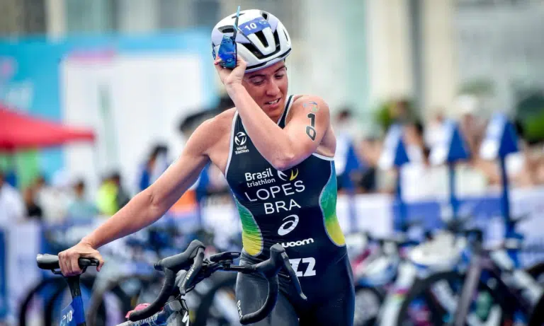 etapa de Weihai do Circuito Mundial de Triatlo