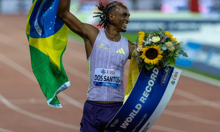Alison dos Santos, Matheus Lima e Gabriele dos Santos representam o Brasil no World Athletics Ultimate Championships, ultimate de atletismo