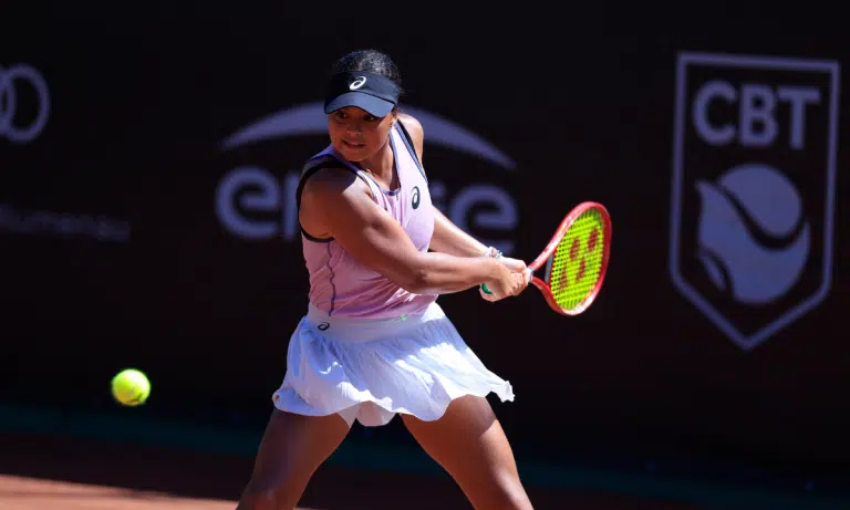 Nauhany Silva no Banana Bowl 2026. Ela vai jogar no WTA 1000 de Madri na Espanha