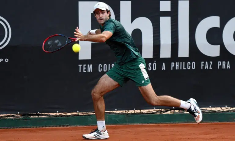 Gustavo Heide está nas quartas do Challenger de Cali (Foto: Fotojump)