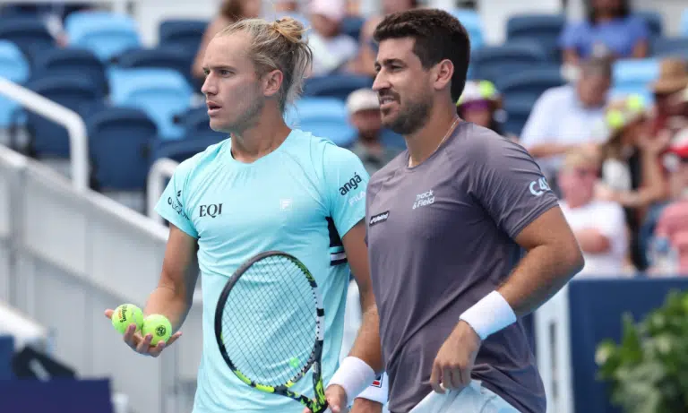 Rafael Matos e Orlando Luz - Foto: Cincinnati Open. us open